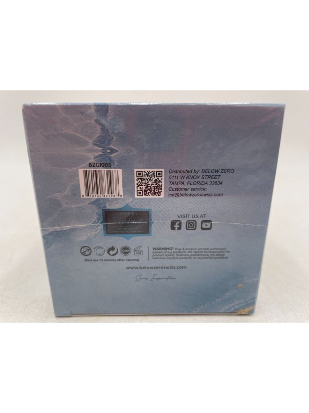Below Zero Glacier Ice Age Defying Oil Control Facial Peeling Gel 50ml Limited E - Picture 3 of 4
